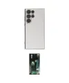 ieg™ Galaxy S23 Ultra Kılıf Yankı Serisi - Şeffaf 360 Full Body Arka Koruyucu