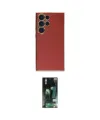 ieg™ Galaxy S23 Ultra Kılıf Yankı Serisi - Şeffaf 360 Full Body Arka Koruyucu