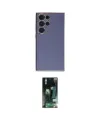 ieg™ Galaxy S23 Ultra Kılıf Yankı Serisi - Şeffaf 360 Full Body Arka Koruyucu