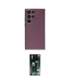 ieg™ Galaxy S23 Ultra Kılıf Yankı Serisi - Şeffaf 360 Full Body Arka Koruyucu