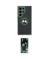 ieg™ Galaxy S23 Ultra Kılıf Yörünge Çizgi - Şeffaf 360 Full Body Arka Koruyucu