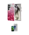 ieg™ Galaxy S23 Ultra Kılıf Zirve Modern Prime - Siyah Durable Full Glue Curved Cam