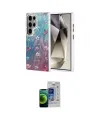 ieg™ Galaxy S23 Ultra Kılıf Zirve Modern Prime - Siyah Durable Full Glue Curved Cam