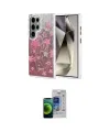 ieg™ Galaxy S23 Ultra Kılıf Zirve Modern Prime - Siyah Durable Full Glue Curved Cam