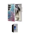 ieg™ Galaxy S23 Ultra Kılıf Zirve Modern Prime - Siyah Durable Full Glue Curved Hayalet Cam
