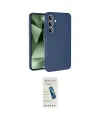 ieg™ Galaxy S24 FE Kılıf Ahenk Serisi - Şeffaf Pasifik Cam Ekran Koruyucu