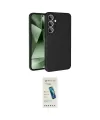 ieg™ Galaxy S24 FE Kılıf Ahenk Serisi - Şeffaf Pasifik Cam Ekran Koruyucu