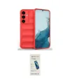 ieg™ Galaxy S24 FE Kılıf Atlas Koleksiyonu - Şeffaf Pasifik Cam Ekran Koruyucu