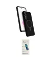 ieg™ Galaxy S24 FE Kılıf İz Işık Koleksiyonu - Şeffaf Pasifik Cam Ekran Koruyucu