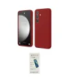 ieg™ Galaxy S24 FE Kılıf Kozmos Yansıma Özel Seri - Şeffaf Pasifik Cam Ekran Koruyucu