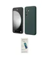 ieg™ Galaxy S24 FE Kılıf Kozmos Yansıma Özel Seri - Şeffaf Pasifik Cam Ekran Koruyucu