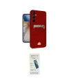 ieg™ Galaxy S24 FE Kılıf Vadi Çizgi Prime - Şeffaf Pasifik Cam Ekran Koruyucu