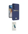 ieg™ Galaxy S24 FE Kılıf Vadi Çizgi Prime - Şeffaf Pasifik Cam Ekran Koruyucu