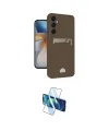 ieg™ Galaxy S24 FE Kılıf Vadi Çizgi Prime - Siyah 3D Antistatik Seramik Nano Ekran Koruyucu