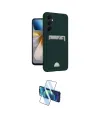 ieg™ Galaxy S24 FE Kılıf Vadi Çizgi Prime - Siyah 3D Antistatik Seramik Nano Ekran Koruyucu