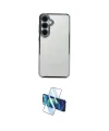 ieg™ Galaxy S24 FE Kılıf Vadi Minimal - Siyah 3D Antistatik Seramik Nano Ekran Koruyucu