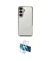 ieg™ Galaxy S24 FE Kılıf Vadi Minimal - Siyah 3D Antistatik Seramik Nano Ekran Koruyucu