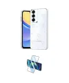 ieg™ Galaxy S24 FE Kılıf Yörünge Form - Siyah 3D Antistatik Cam Ekran Koruyucu