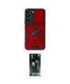 ieg™ Galaxy S24 Kılıf Ahenk Klasik - Siyah 360 Mat Full Body Arka Koruyucu