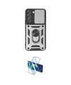 ieg™ Galaxy S24 Kılıf Ahenk Klasik - Siyah 3D Antistatik Seramik Nano Ekran Koruyucu