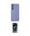 ieg™ Galaxy S24 Kılıf Ahenk Serisi - Şeffaf 360 Full Body Arka Koruyucu