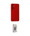 ieg™ Galaxy S24 Kılıf Ahenk Serisi - Siyah Bilvis 3D Cam Ekran Koruyucu