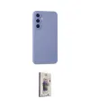 ieg™ Galaxy S24 Kılıf Ahenk Serisi - Siyah Bilvis 3D Cam Ekran Koruyucu