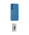 ieg™ Galaxy S24 Kılıf Ahenk Serisi - Siyah Bilvis 3D Cam Ekran Koruyucu