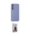 ieg™ Galaxy S24 Kılıf Ahenk Serisi - Siyah Bilvis Hayalet Cam Ekran Koruyucu