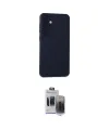 ieg™ Galaxy S24 Kılıf Ahenk Serisi - Siyah Vanessa Magic Hayalet Cam