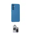 ieg™ Galaxy S24 Kılıf Ahenk Serisi - Siyah Vanessa Magic Hayalet Cam