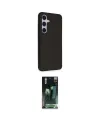 ieg™ Galaxy S24 Kılıf Akış Asil Koleksiyonu - Şeffaf 360 Full Body Arka Koruyucu