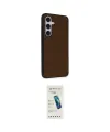 ieg™ Galaxy S24 Kılıf Akış Asil Koleksiyonu - Şeffaf Pasifik Cam Ekran Koruyucu