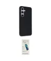 ieg™ Galaxy S24 Kılıf Akış Asil Koleksiyonu - Şeffaf Pasifik Cam Ekran Koruyucu