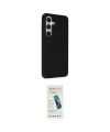 ieg™ Galaxy S24 Kılıf Akış Asil Koleksiyonu - Şeffaf Pasifik Cam Ekran Koruyucu