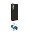 ieg™ Galaxy S24 Kılıf Akış Asil Koleksiyonu - Siyah 3D Antistatik Seramik Nano Ekran Koruyucu
