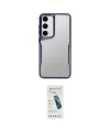 ieg™ Galaxy S24 Kılıf Akış Çizgi Koleksiyonu - Şeffaf Pasifik Cam Ekran Koruyucu