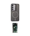 ieg™ Galaxy S24 Kılıf Akış Form - Şeffaf 360 Full Body Arka Koruyucu