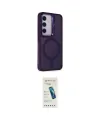 ieg™ Galaxy S24 Kılıf Akış Form - Şeffaf Pasifik Cam Ekran Koruyucu