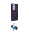ieg™ Galaxy S24 Kılıf Akış Form - Siyah 3D Antistatik Cam Ekran Koruyucu