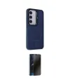 ieg™ Galaxy S24 Kılıf Akış Form - Siyah 3D Antistatik Hayalet Cam Ekran Koruyucu