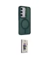 ieg™ Galaxy S24 Kılıf Akış Form - Siyah Bilvis 3D Cam Ekran Koruyucu