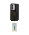 ieg™ Galaxy S24 Kılıf Akış Form - Siyah Polymer Nano Ekran Koruyucu