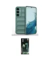 ieg™ Galaxy S24 Kılıf Atlas Koleksiyonu - Siyah 360 Mat Full Body Arka Koruyucu