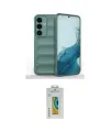 ieg™ Galaxy S24 Kılıf Atlas Koleksiyonu - Siyah Polymer Nano Ekran Koruyucu
