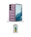 ieg™ Galaxy S24 Kılıf Atlas Koleksiyonu - Siyah Polymer Nano Ekran Koruyucu