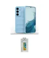 ieg™ Galaxy S24 Kılıf Atlas Koleksiyonu - Siyah Polymer Nano Ekran Koruyucu