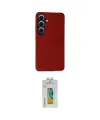 ieg™ Galaxy S24 Kılıf Doruk Asil Koleksiyonu - Siyah Polymer Nano Ekran Koruyucu