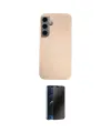 ieg™ Galaxy S24 Kılıf Eksen Prime - Siyah 3D Antistatik Hayalet Cam Ekran Koruyucu