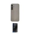 ieg™ Galaxy S24 Kılıf Eksen Prime - Siyah 3D Antistatik Hayalet Cam Ekran Koruyucu